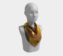 Load image into Gallery viewer, Scarf (Square) - Brown Eyed Susan Filtered
