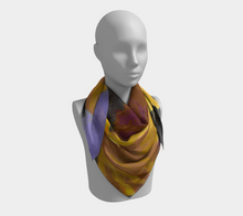 Load image into Gallery viewer, Scarf (Square) - Brown Eyed Susan Filtered
