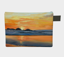 Load image into Gallery viewer, West Coast Sunset - Zipper Carry All
