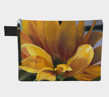 Load image into Gallery viewer, Brown Eyed Susan Zipper Carry All
