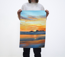 Load image into Gallery viewer, West Coast Sunset 1 Tea Towel
