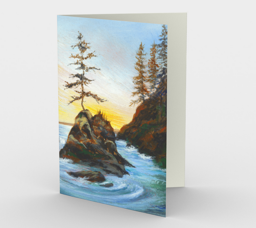 Crooked Tree Inlet Portrait Art Cards (Set of 3)