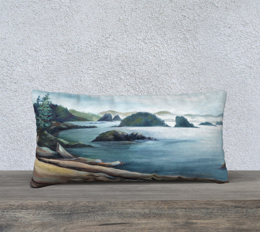 Broken Islands Pillow 12 x 24
