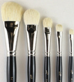 Oval Mop Brushes - Series 227 (Goat Hair)