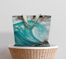 Load image into Gallery viewer, Make Some Waves - Market Tote
