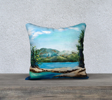 Load image into Gallery viewer, Broken Islands 2 - 18 x 18 Pillow
