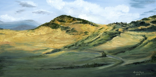 Snake Trail, Southern Alberta, Fine Art Canvas Print